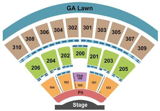 Empower Federal Credit Union Amphitheater Thomas Rhett Seating Chart